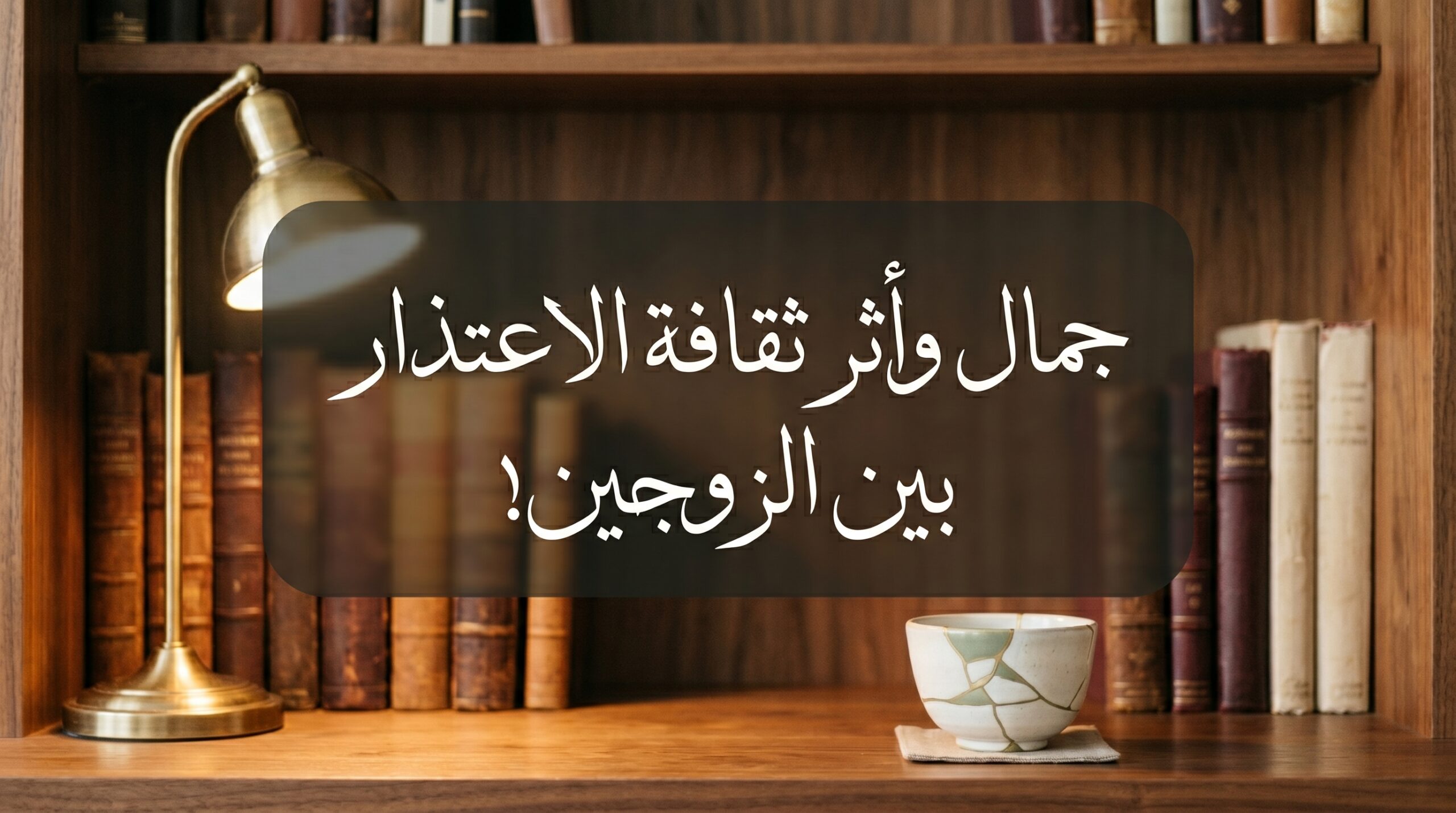 جمال وأثر ثقافة الاعتذار بين الزوجين! - Image 1